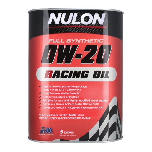 Nulon Full Synthetic 0W-20 Racing Oil 1L - NR0W20-1