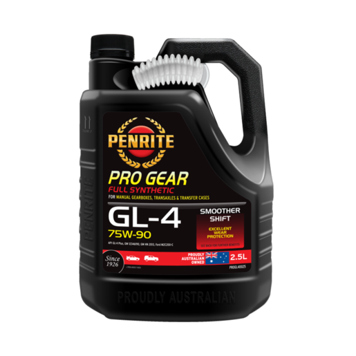 Penrite Pro Gear GL-4 75W-90 Full Synthetic Gear Oil 2.5L - PROGL40025