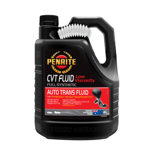 Penrite CVT Low Viscosity Full Synthetic Transimission Fluid 4L - CVTLOW004