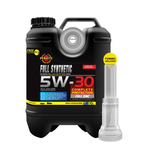 Penrite 5W-30 Full Synthetic Engine Oil 10L - EDS05010