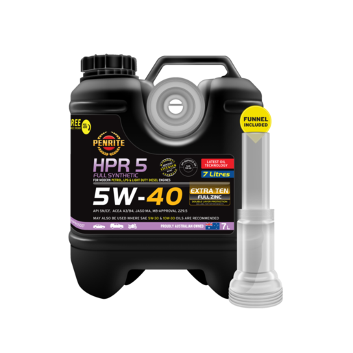 Penrite HPR 5 5W-40 Full Synthetic Engine Oil 7L - HPR05007 
