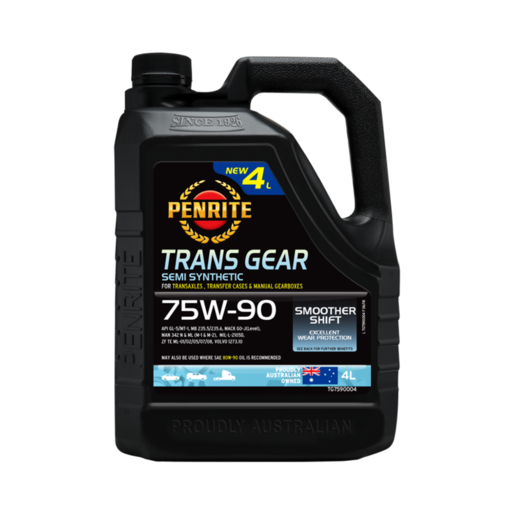 Penrite Trans Gear 75W-90 Semi Synthetic Gear Oil 4L - TG7590004