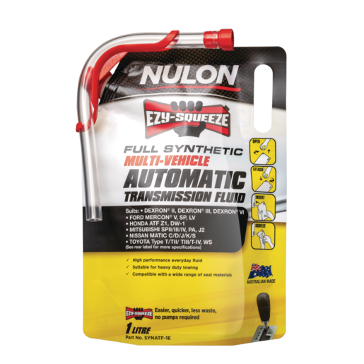 Nulon Multi Vehicle Automatic Transmission Fluid 1L - SYNATF-1E