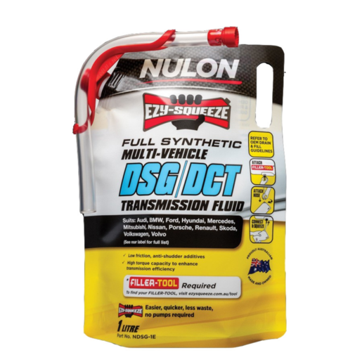 Nulon Full Synthetic Multi-Vehicle DSG/DCT Transmission Fluid 1L - NDSG-1E