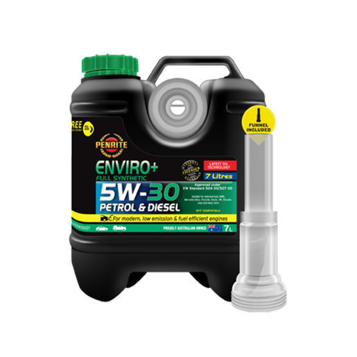 Penrite Enviro+ 5W-30 Full Synthetic Engine Oil 7L - EPLUS5W30007