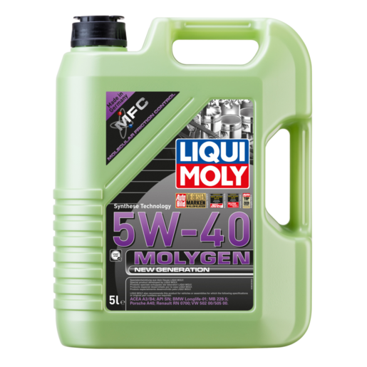 Liqui Moly Molygen New Generation 5W-40 Engine Oil 5L - 8536