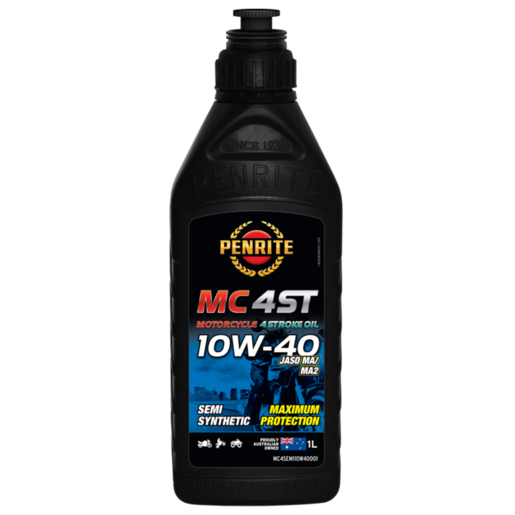 Penrite MC-4ST 10W-40 Semi Synthetic Engine Oil 1L - MC4SEMI10W40001