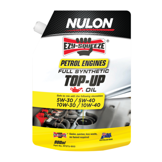 Nulon Petrol Engine Full Synthetic Top-Up Oil 900mL - PFSTU-900