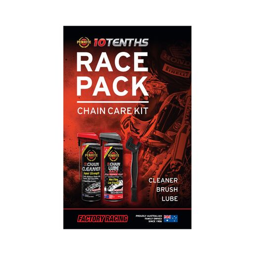 Penrite 10 Tenths Race Pack Chain Care Kit - MCRACEPACK