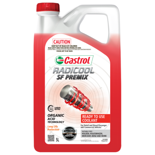 Castrol Radicool SF Premix 5L - 3424606