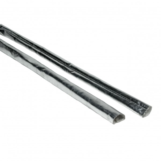 HeatShield Reflect-A-Sleeve Silver 18mm ID x1.2m Lx .4mm thick Thermal - 010403