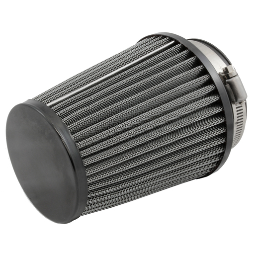 TFI Racing Conical Filter 4" Long 3" Id Neck End Cap Black - 2310BLK