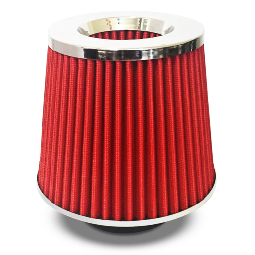 SAAS Pod Filter Red Urethane Chrome Top 76mm - SF1220