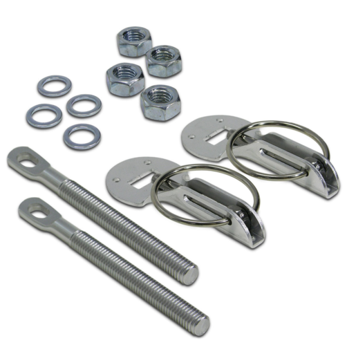 SAAS Hood Pin Kit - Silver - HPK1004