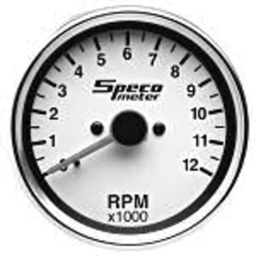 Speco Tacho 85mm 2 and 4 Stroke 12000 RPM - 520-10