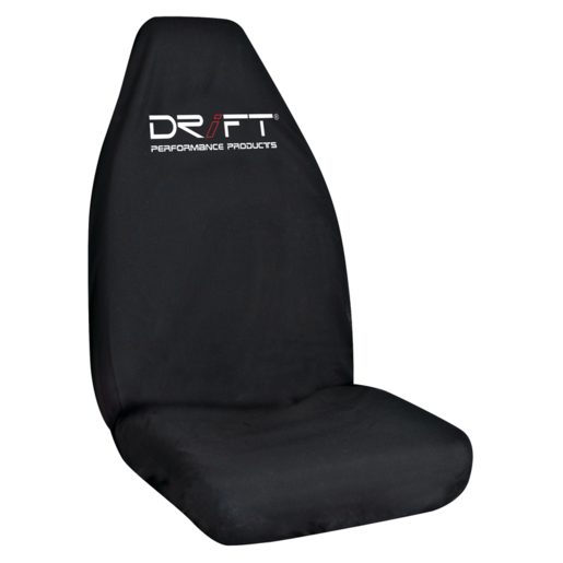 Drift Seat Cover Throwover Black Mult Fit - D1-THROW-BLK