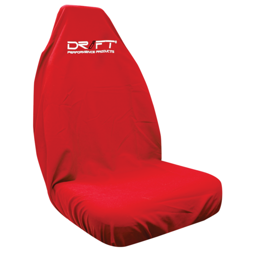 Drift Seat Cover Throwover Red Multifit - D1-THROW-RED