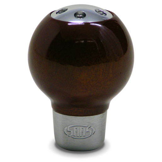 SAAS Wood Gear Knob Round - 20299W