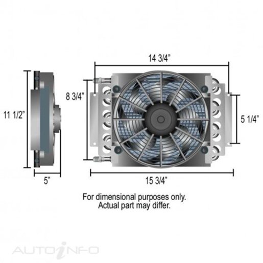 ELECTRA-COOL 16 PASS-8AN INLETS