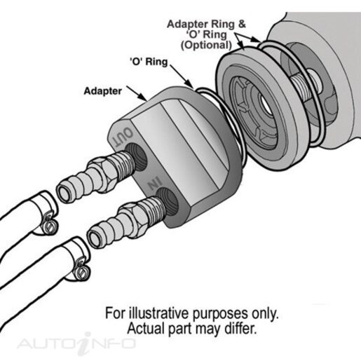 OIL FILTER BY PASS THREAD 1316-16. SUIT CHEV AND HOLDEN