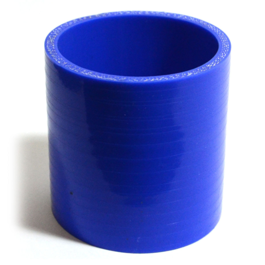 SAAS Straight 4 Ply Silicone Hose 63mm x 63mm x 76mm Blue - SSH636376E