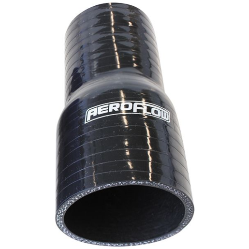 Aeroflow Gloss Black Straight Silicone Reducer - Expander Hose - AF9201-275-250