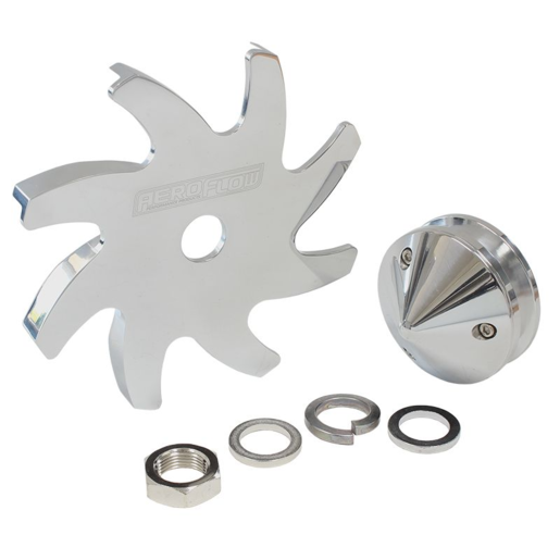 Aeroflow Billet Alternator Fan and Pulley - AF64-4300