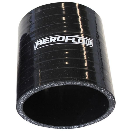 Aeroflow Straight Silicone Hose Gloss Black 5" 127mm ID 3" 76mm - AF9201-500