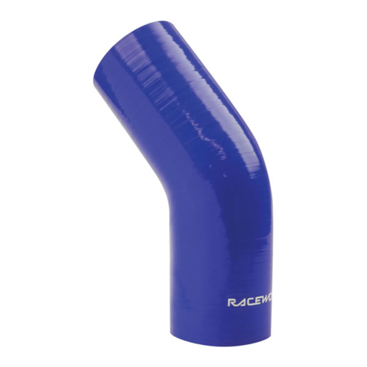 RaceWorks Silicone Hose 45Deg Elbow  2.00" 51mm Blue - SHE-045-200BE