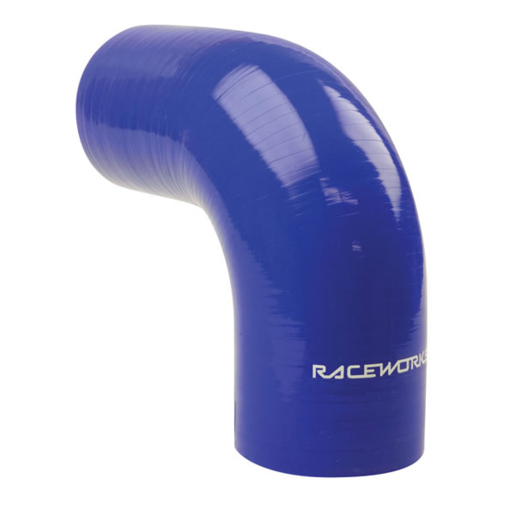 RaceWorks Silicone Hose 90Deg Elbow  2" 51mm Blue - SHE-090-200BE