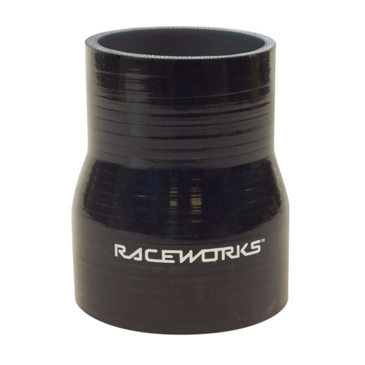 RaceWorks 2-2.5" Silicone Hose Straight Reducer 102mm -SHR-200250BK