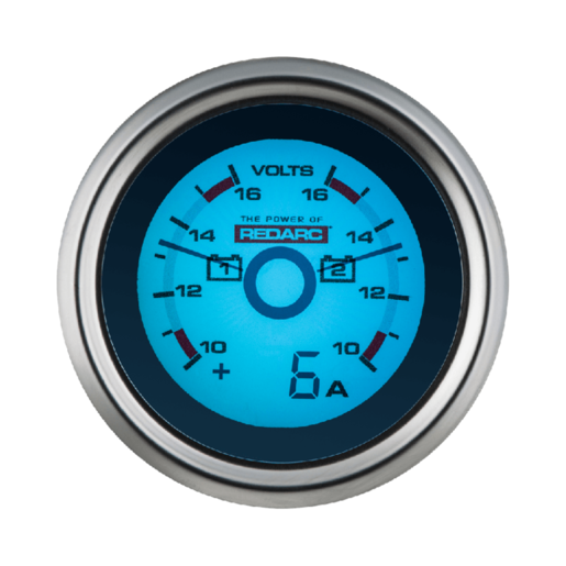 Redarc EGT & Boost Pressure 52mm Gauge - G52-EB