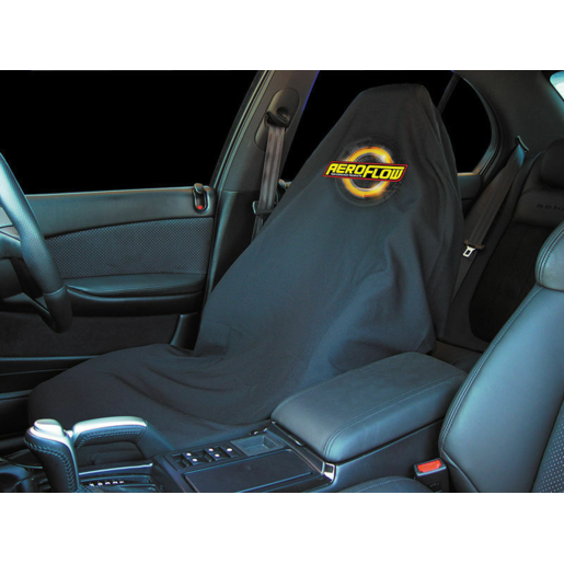 Aeroflow Throw Seat Cover with Yellow Logo - AF-THROW