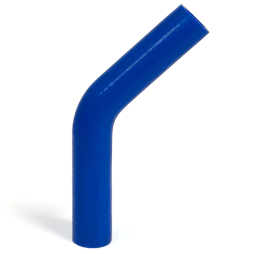 SAAS 45 Deg 4 Ply Silicone Hose 32mm x 32mm Blue - SSH453232E