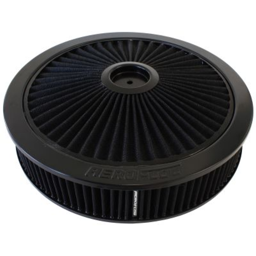 Aeroflow Black Full Flow Air Filter Assembly - AF2251-3040