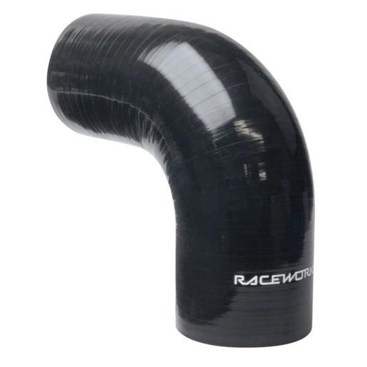 RaceWorks 2.25" Silicone Hose 90 Deg Elbow Black 57mm - SHE-090-225BK
