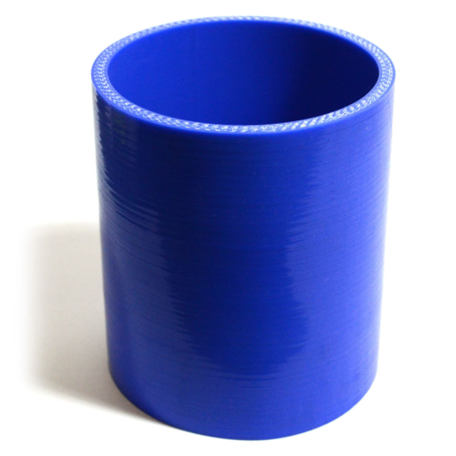 SAAS Straight 4 Ply Silicone Hose 102mm x 102mm x 127mm Blue - SSH102102127E