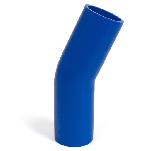 SAAS 23 Deg 4 Ply Silicone Hose 57mm x 57mm Blue - SSH235757E