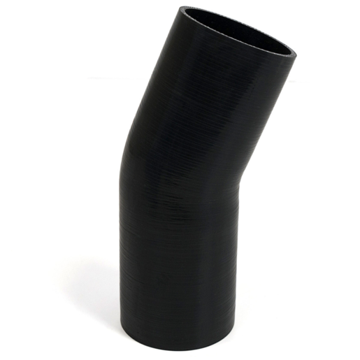 SAAS 23 Deg 4 Ply Silicone Hose 89mm x 89mm Black - SSH238989