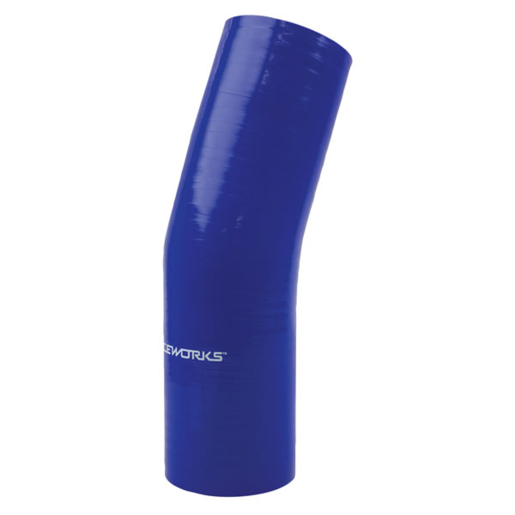 RaceWorks Silicone Hose 23Deg 63mm Blue - SHE-023-250BE