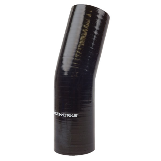 RaceWorks Silicone Hose 23Deg 63mm Black - SHE-023-250BK