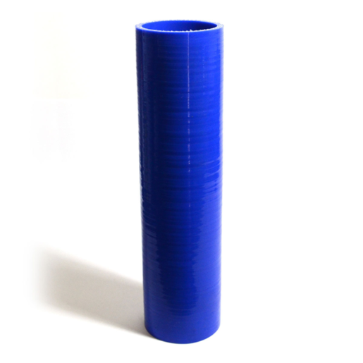 SAAS Straight 4 Ply Silicone Hose 57mm x 57mm x 254mm Blue - SSH5757254E