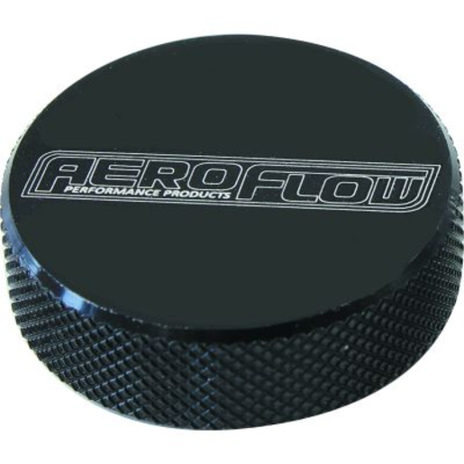Aeroflow Black Billet Air Cleaner Nut - AF55-1005BLK