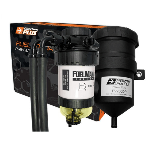 Direction Plus Fuel Manager Pre-Filter + Provent Dual Kit - FMPV661DPK