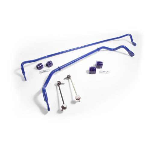 SuperPro 27mm Front Adjustable & 20mm Rear Adjustable Sway Bar Kit - RC0028-KIT