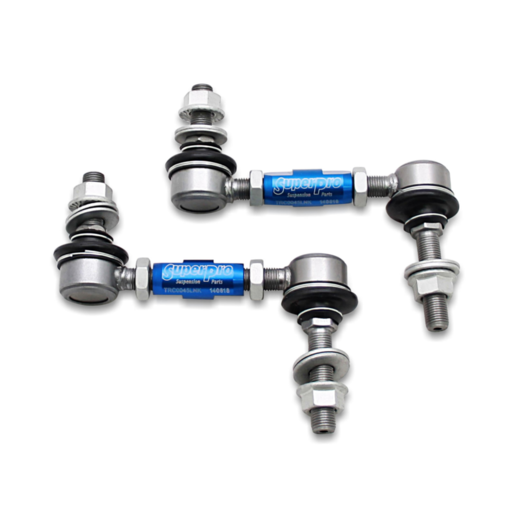 SuperPro Sway Bar Link Kit - Heavy Duty Adjustable - TRC1045L