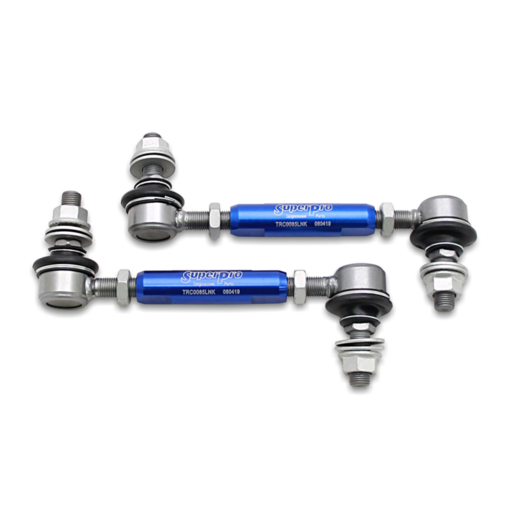 SuperPro Sway Bar Link Kit - Heavy Duty Adjustable - TRC1085