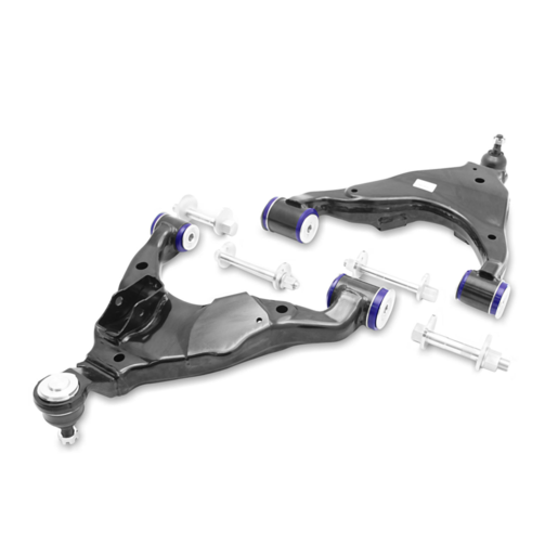 SuperPro Control Arm Lower Complete Assembly Kit Double Offset - TRC482