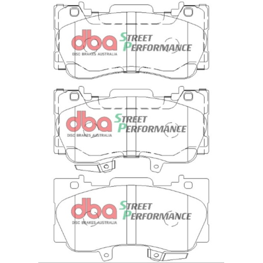 DBA Front Street Performance Brake Pads - DB9011SP