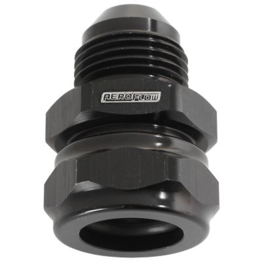 Aeroflow 5/16" Barb to -8AN Adapter Black Finish - AF741-08-05BLK